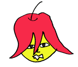 40 crazy apples sticker #3107239