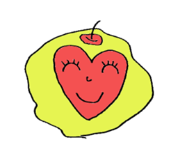 40 crazy apples sticker #3107246