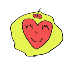 40 crazy apples sticker #3107246