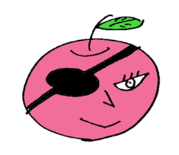 40 crazy apples sticker #3107251
