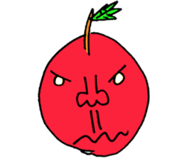 40 crazy apples sticker #3107253