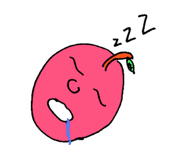 40 crazy apples sticker #3107259