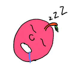 40 crazy apples sticker #3107259