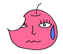 40 crazy apples sticker #3107261