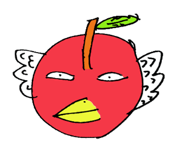 40 crazy apples sticker #3107262