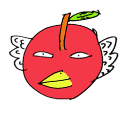 40 crazy apples sticker #3107262