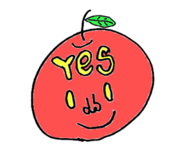 40 crazy apples sticker #3107265