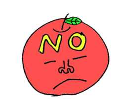 40 crazy apples sticker #3107266