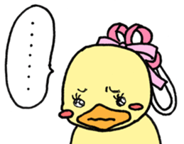 Lovely yellow children sticker #3107770