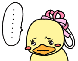 Lovely yellow children sticker #3107770