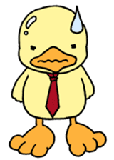 Lovely yellow children sticker #3107772