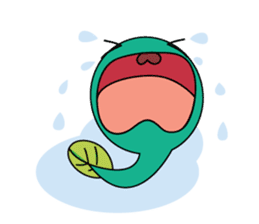ODD BABY FROG sticker #3109153