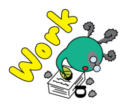 ODD BABY FROG sticker #3109171