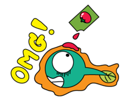 ODD BABY FROG sticker #3109176