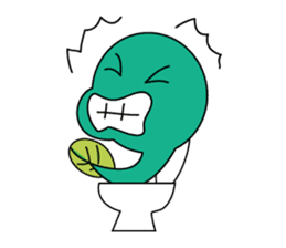 ODD BABY FROG sticker #3109179