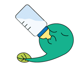 ODD BABY FROG sticker #3109186