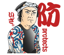 Kabuki realistic Sticker02 sticker #3109258