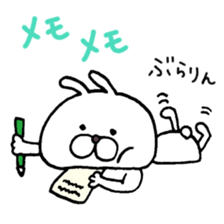 Daily Use Bunny Stickers sticker #3109439