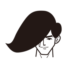 Cool guy of Japan sticker #3109535