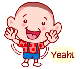 Crew cut (Grean) Charming child (EN) sticker #3109754