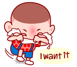 Crew cut (Grean) Charming child (EN) sticker #3109766