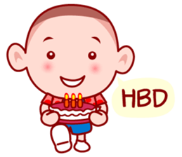 Crew cut (Grean) Charming child (EN) sticker #3109784