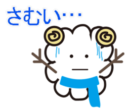 Happy New Year Sheep sticker #3110317