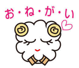 Happy New Year Sheep sticker #3110325