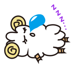 Happy New Year Sheep sticker #3110327