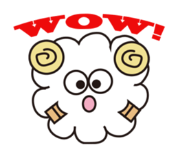 Happy New Year Sheep sticker #3110330