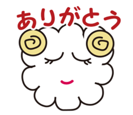 Happy New Year Sheep sticker #3110331