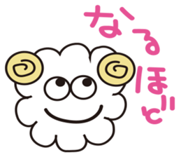 Happy New Year Sheep sticker #3110339