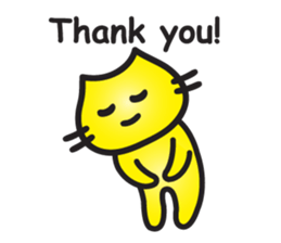 Tom of a yellow cat sticker #3111308