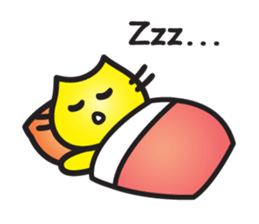 Tom of a yellow cat sticker #3111326