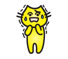 Tom of a yellow cat sticker #3111329