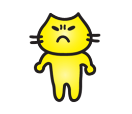 Tom of a yellow cat sticker #3111331