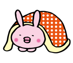 no sentence lips rabbit sticker #3111623