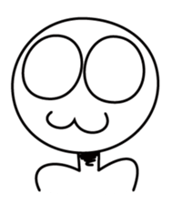 A giant round head sticker #3111832