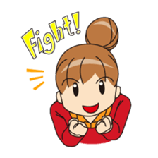 Everyday Sticker of girl sticker #3112147