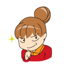 Everyday Sticker of girl sticker #3112149