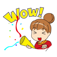 Everyday Sticker of girl sticker #3112151