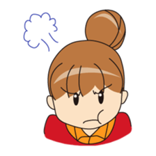 Everyday Sticker of girl sticker #3112152