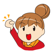 Everyday Sticker of girl sticker #3112156