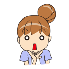 Everyday Sticker of girl sticker #3112157