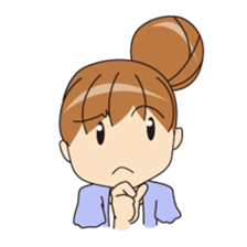 Everyday Sticker of girl sticker #3112159