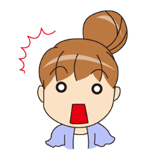 Everyday Sticker of girl sticker #3112162