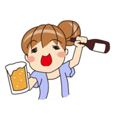 Everyday Sticker of girl sticker #3112167