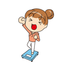 Everyday Sticker of girl sticker #3112176