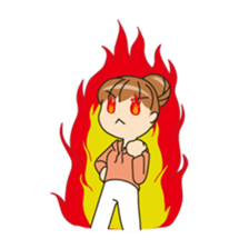 Everyday Sticker of girl sticker #3112178