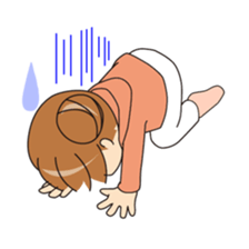 Everyday Sticker of girl sticker #3112179